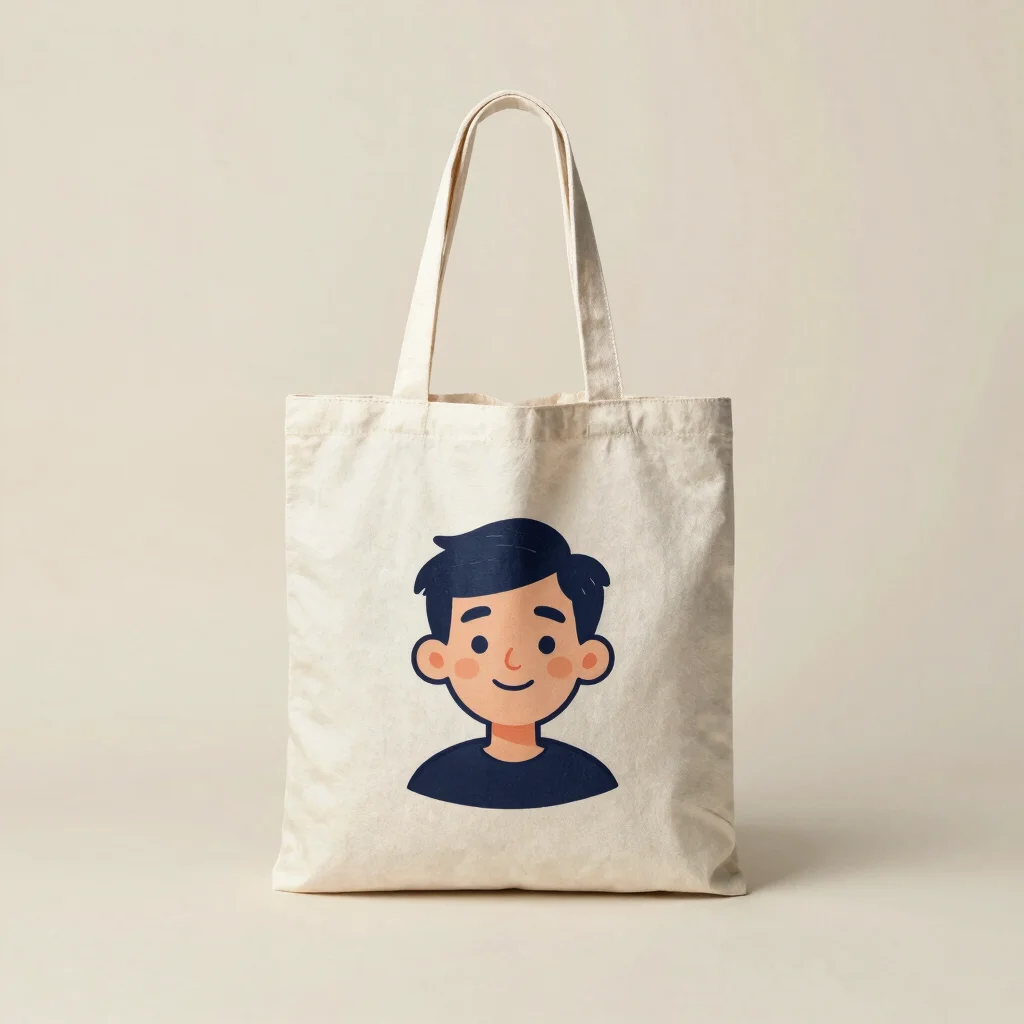 Cartoon Portrait Tote